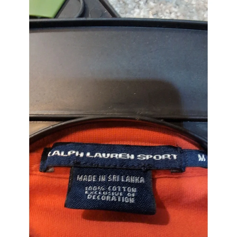 Kids Ralph Lauren Sport‎ Orange Cotton Polo Shirt with Embroidered Pony
